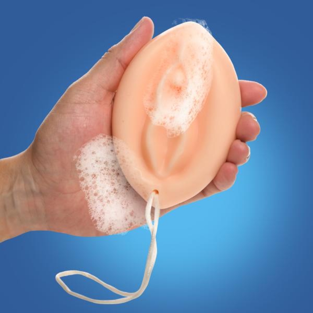 Pussy Soap On A Rope - Peach