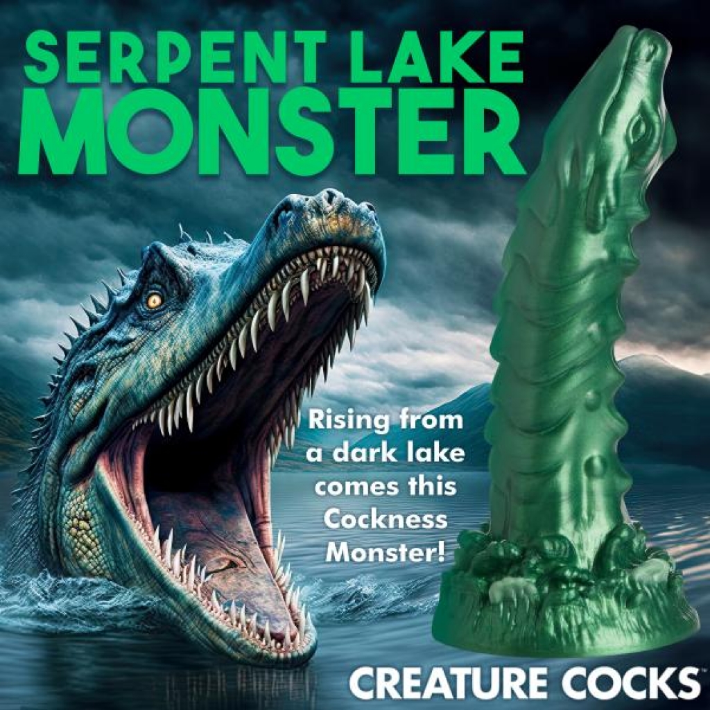 Cockness Monster Lake Creature Silicone Dildo - Fantasy Adventure