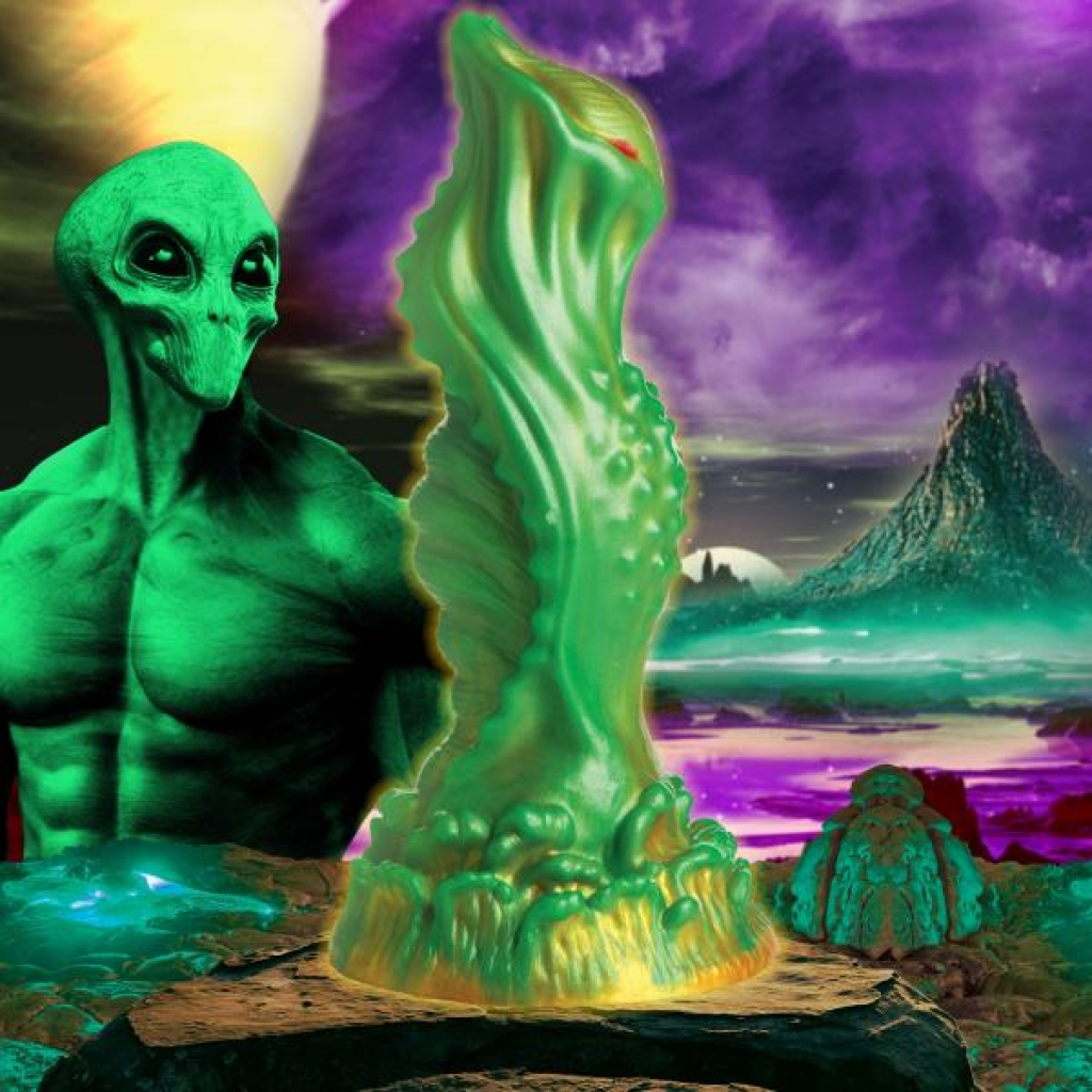 Nebula Alien Silicone Dildo - Unique Design