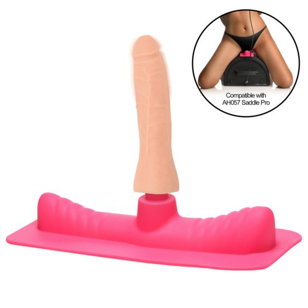 Saddle Adapter With Dildo - Customizable Fit