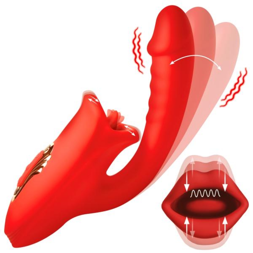 Deep Kiss Silicone Licking Rabbit Vibrator – Unleash Ecstasy