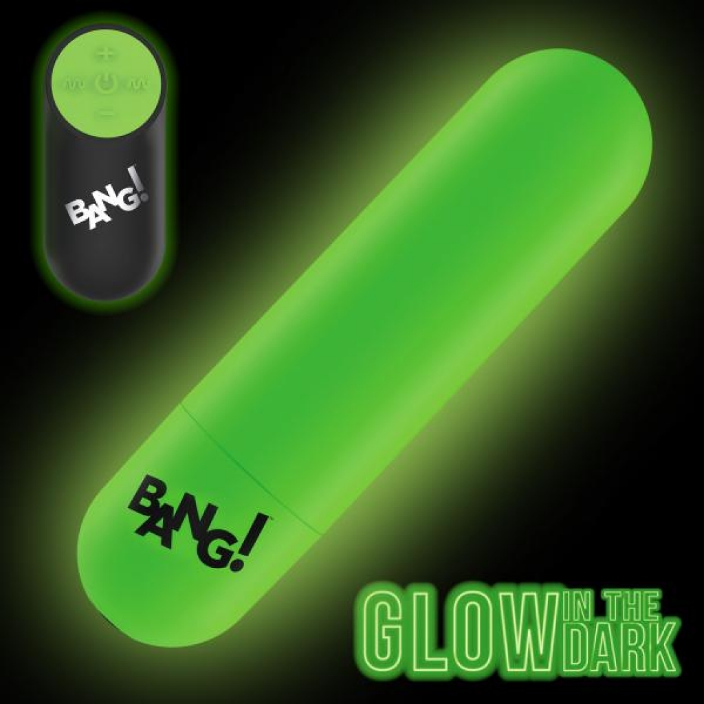 Glow-in-the-Dark Silicone Bullet Vibrator