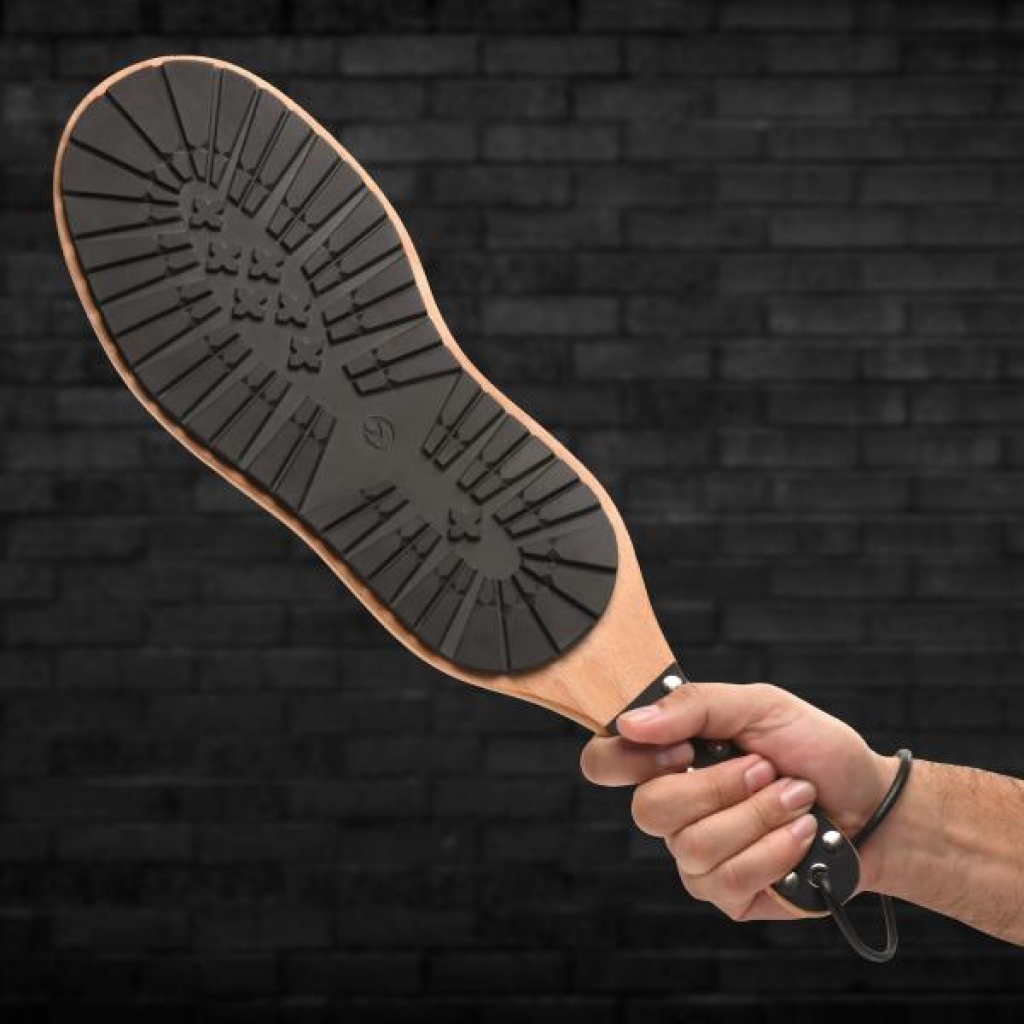 Tread Boot Paddle - Versatile Impact Toy