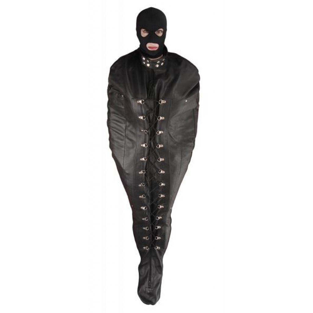 Premium Leather Sleep Sack - Large Black