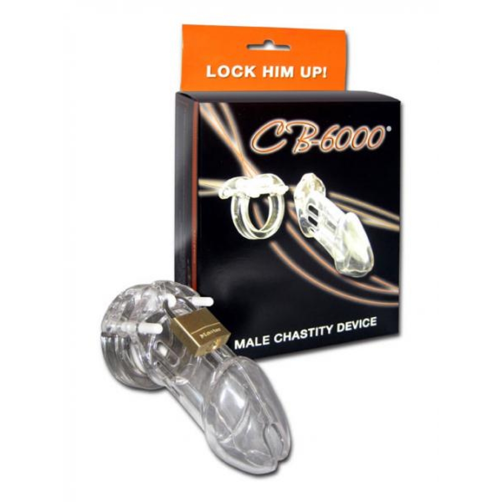 CB-6000 Male Clear Chastity Device