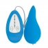 Flexible Remote-Controlled Silicone Vibrator - Blue