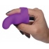 G-Thrill Silicone Finger Vibe - Purple