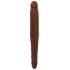 Jock 13 Inch Tapered Double Dong - Brown