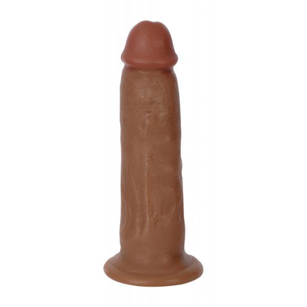 Jock Dark Bareskin Dildo - 7 Inch