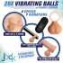 28x Vibrating Realistic Balls with Remote - 40mm