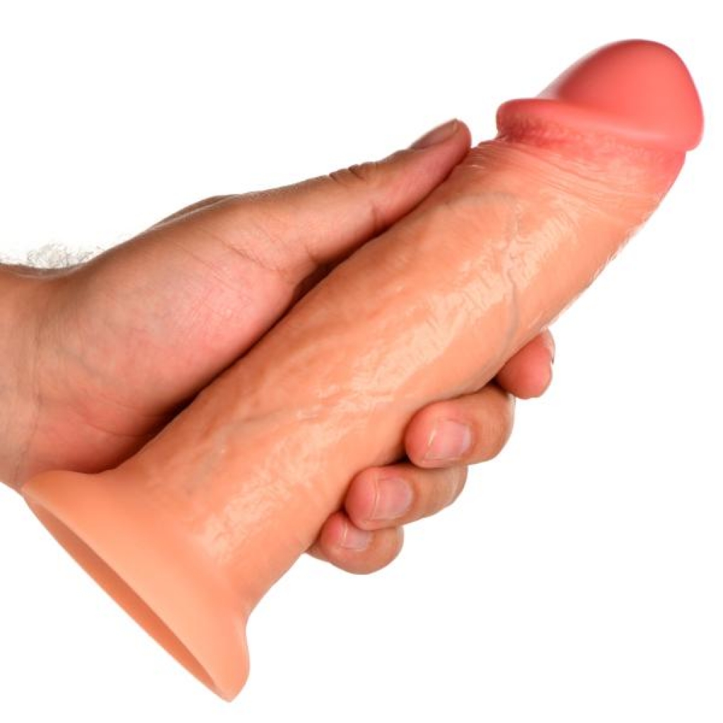 Real Skin Silicone Dildo - 8 Inch