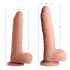 Vibrating & Rotating Remote Control Silicone Dildo - 8 Inch