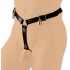 Strict Leather Locking Male Anal Plug Harness