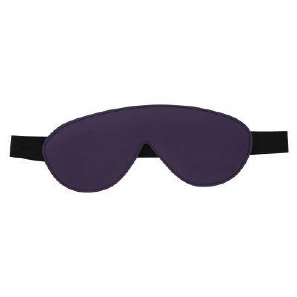 Padded Leather Blindfold for Sensational Bedroom Adventures