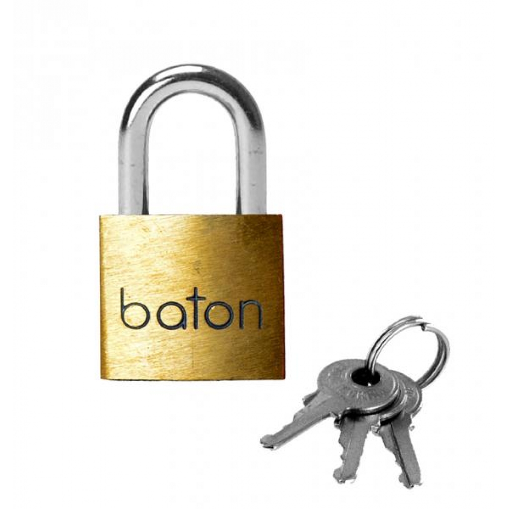 Affordable Baton Brass Lock with Release Keys