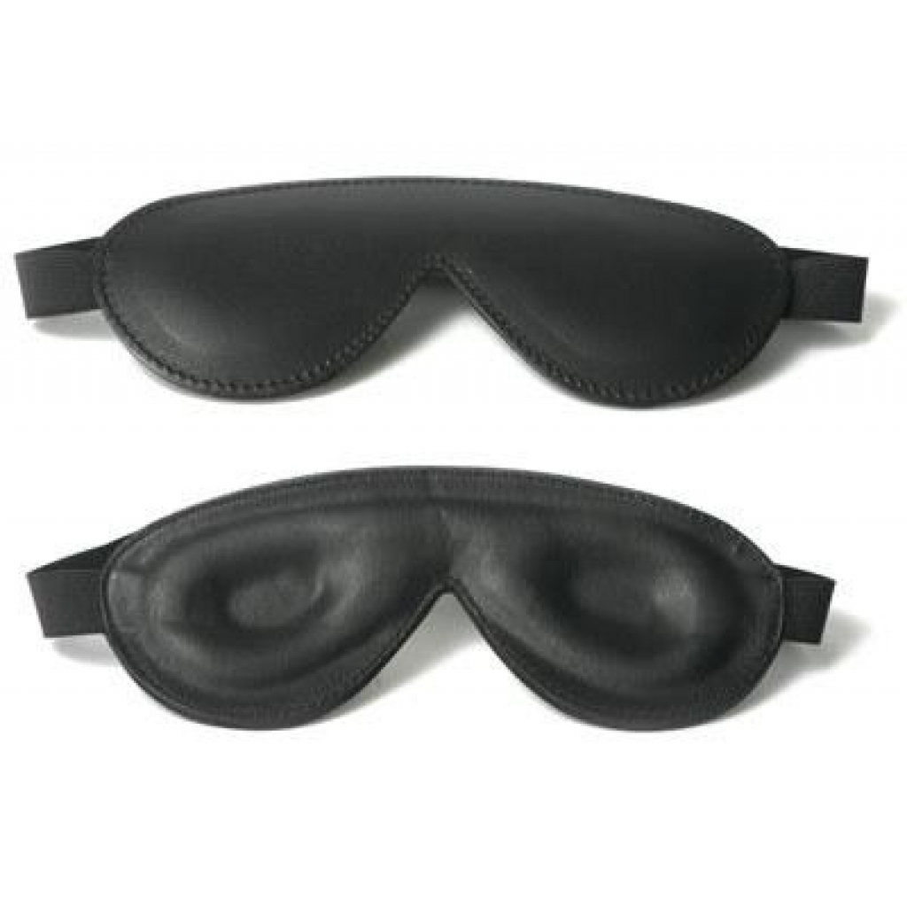 Strict Leather Padded Blindfold - Comfortable Fit