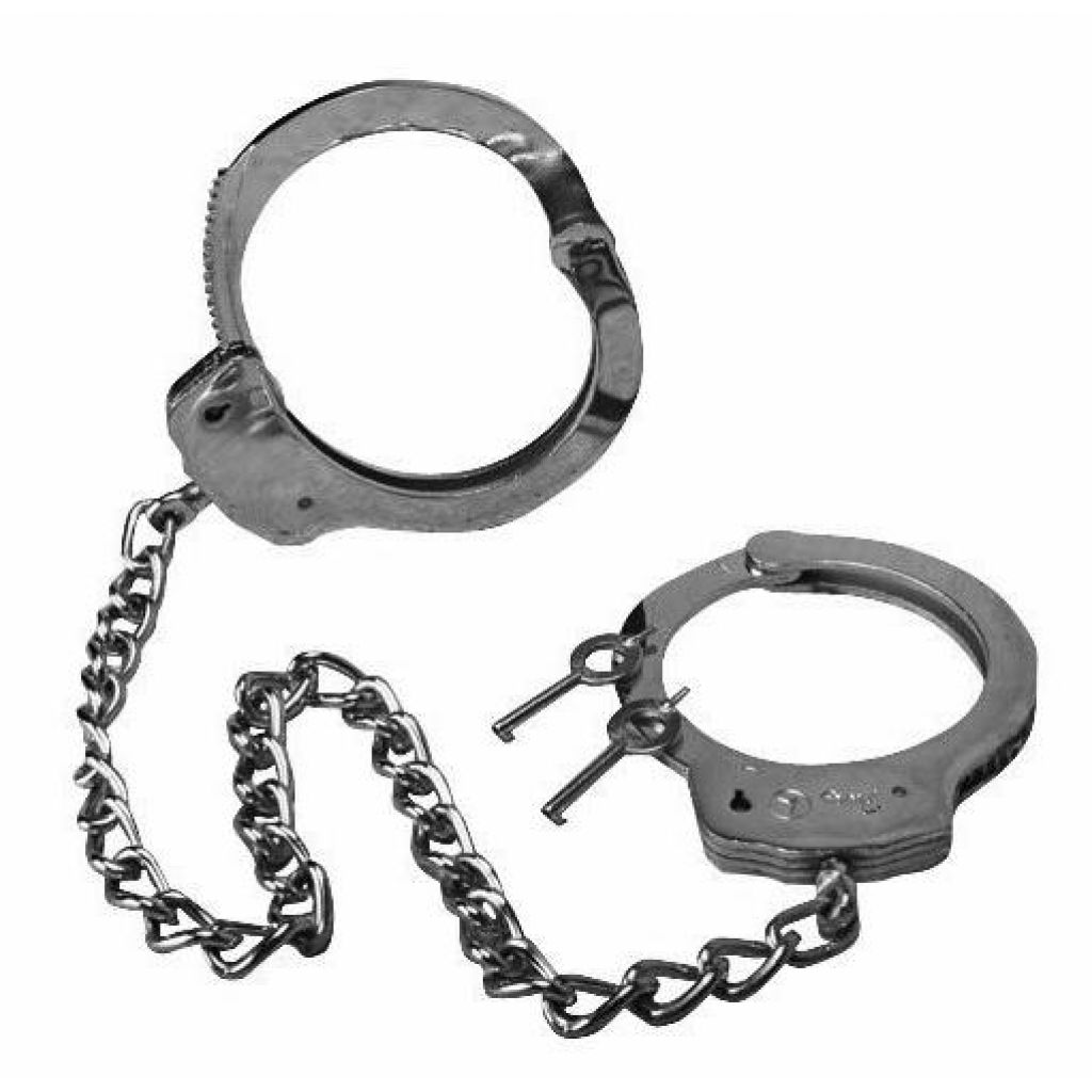 Professional Quality Police Leg Irons - Durable and Secure