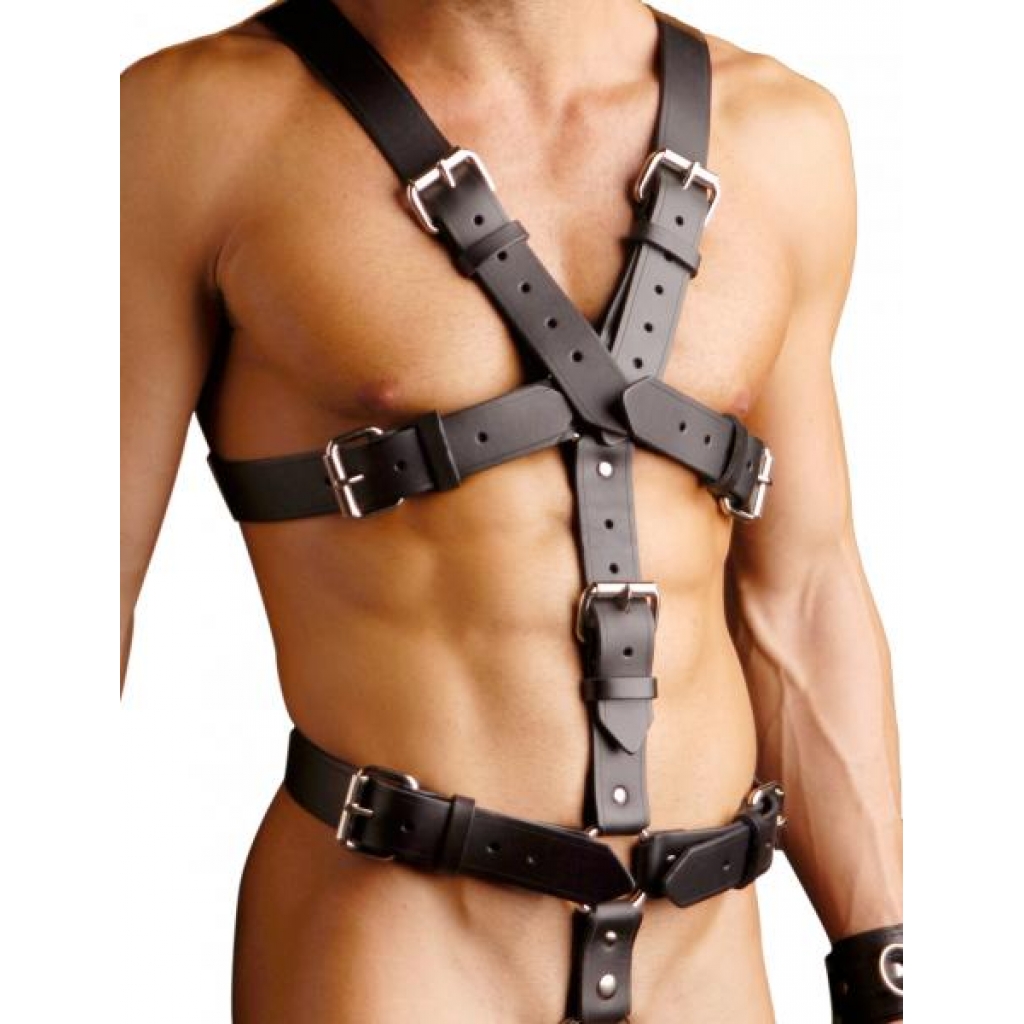 Strict Leather Body Harness S/M - Bold Style