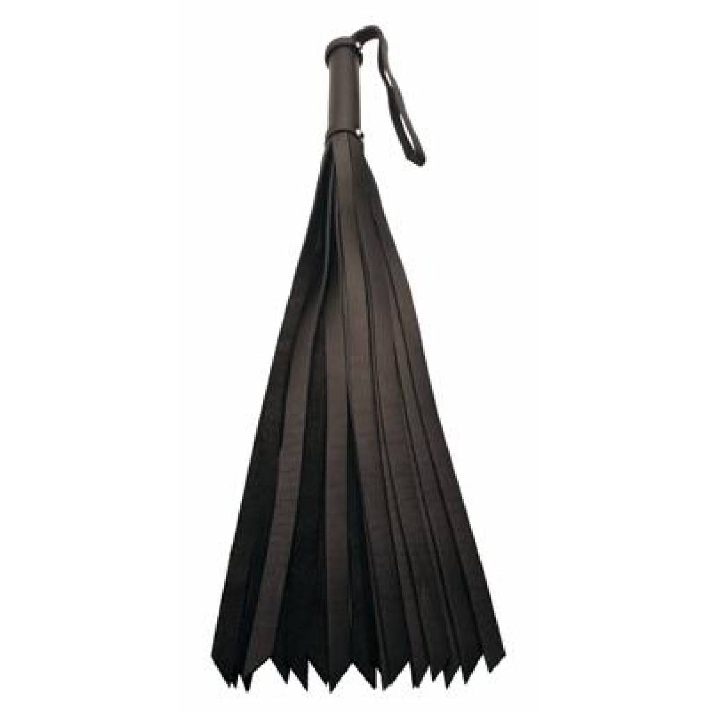 Premium Leather Flogger with Textured Strands