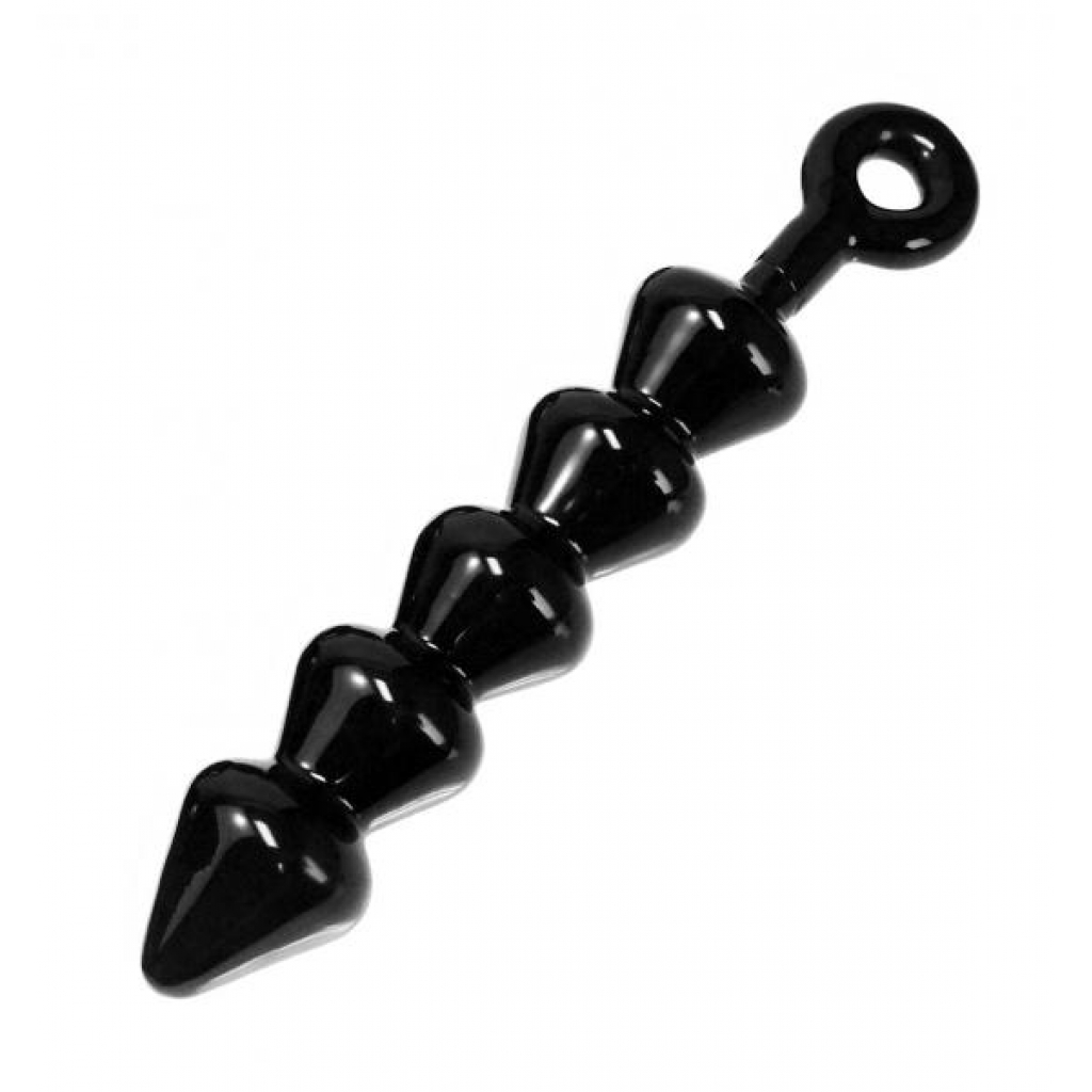 Anal Links Large Black Beads - Bulk