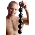 Black Baller Anal Beads - Exciting Sensations