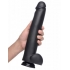 The Master Suction Cup Dildo - Black