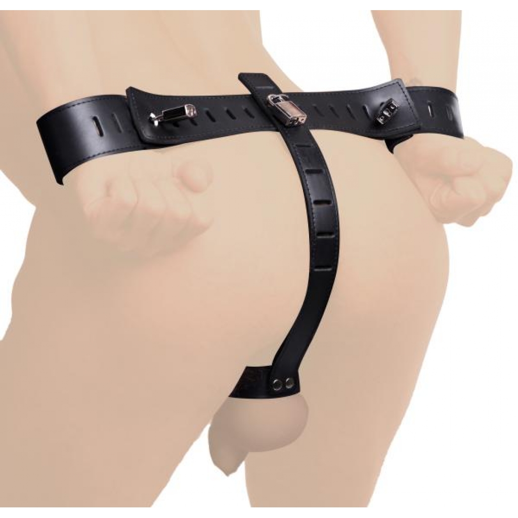 Wrist to Cock Bondage Restraint Set