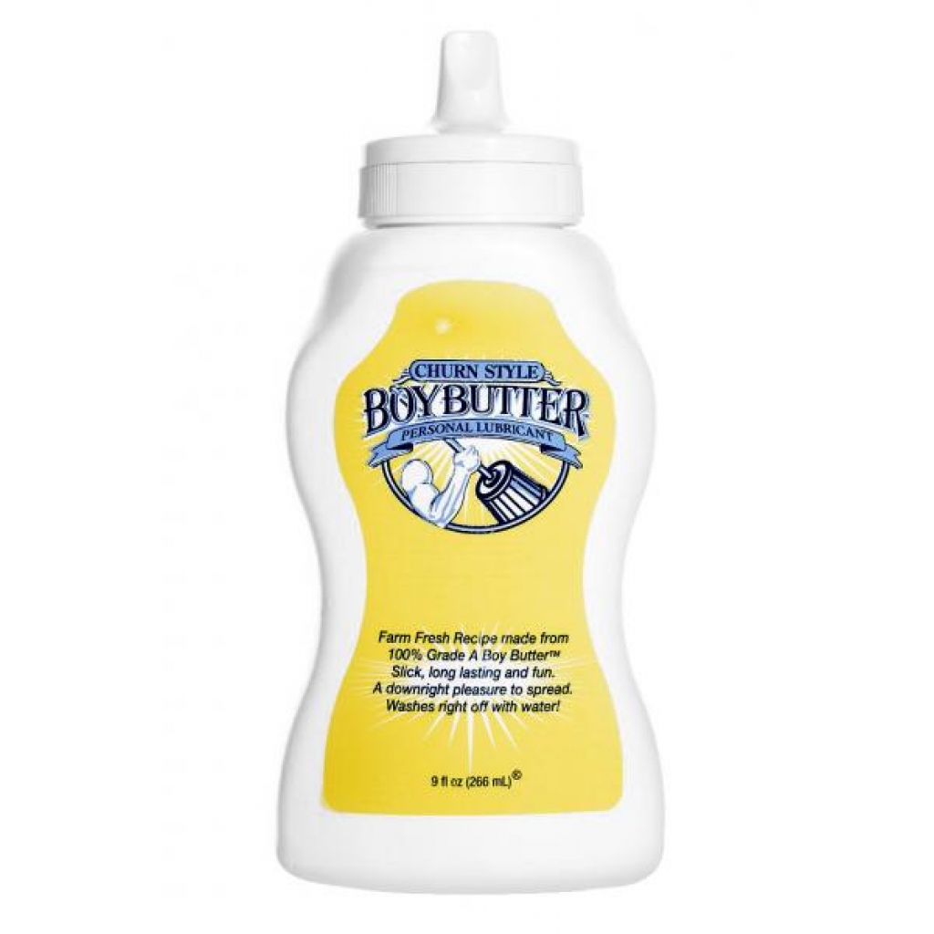 Boy Butter 9oz Squeeze Bottle - Premium Lubricant