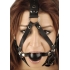 Leather Ball Gag Harness - Secure Restraint