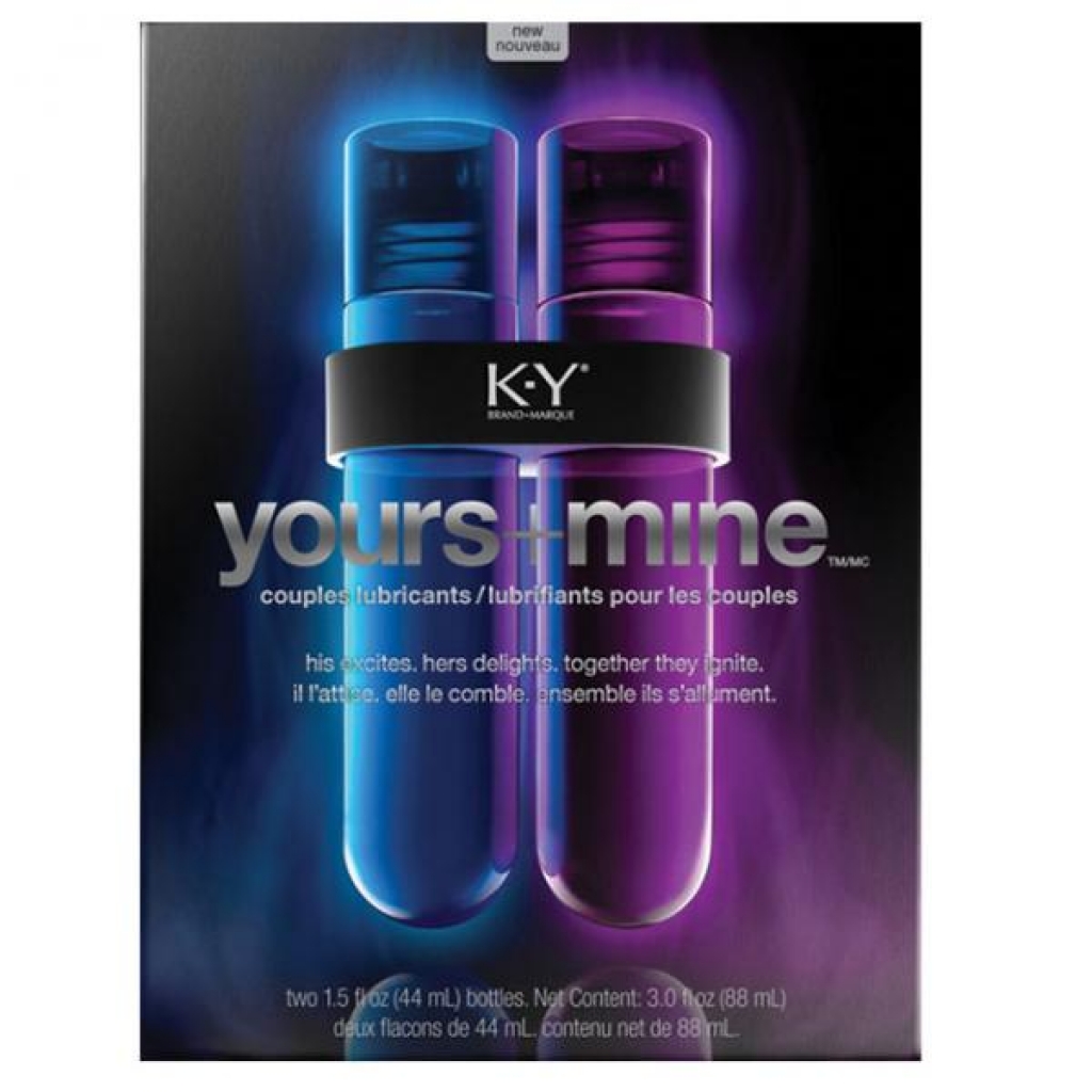 K-Y Yours and Mine Couples Lubricants Set