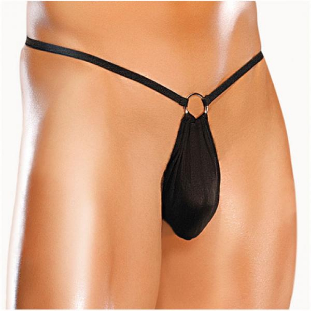 Male Power G-String with Front Ring - OS