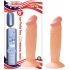 Real Skin All American Whoppers Dong - 6 Inch Vibrating