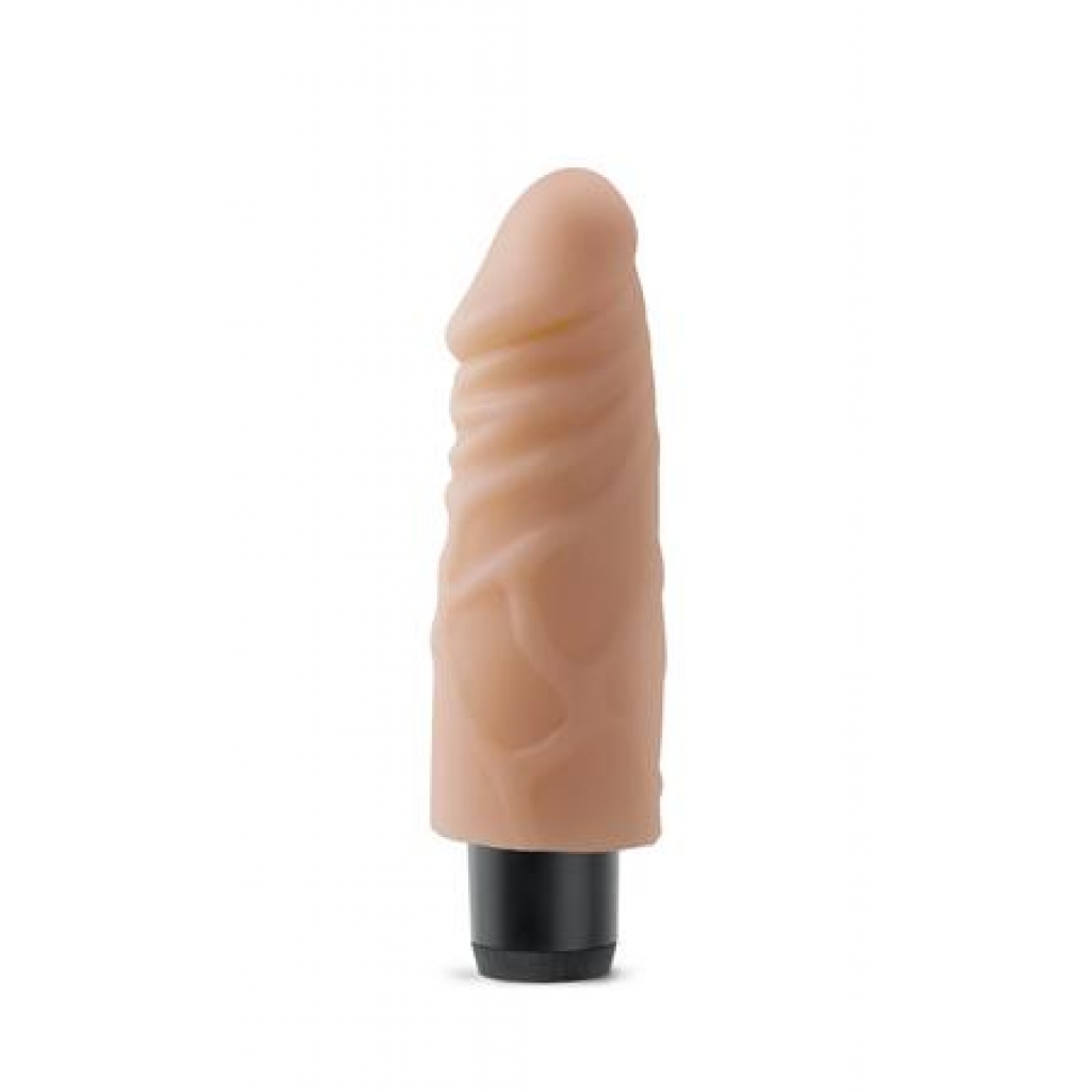 Real Feel Lifelike Toyz No 4 Beige Vibrating Dildo