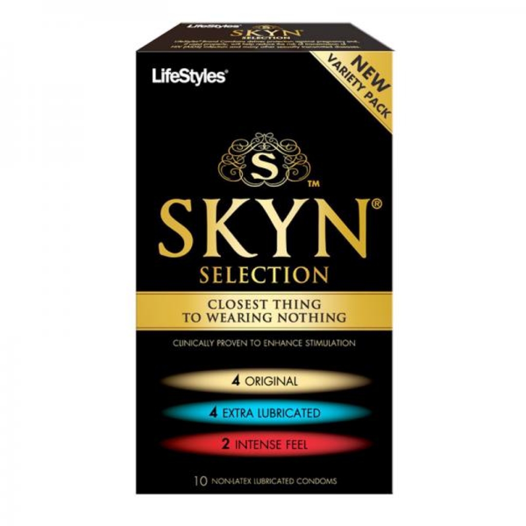 Lifestyles Skyn Selection Non-Latex Condoms - 10 Pack