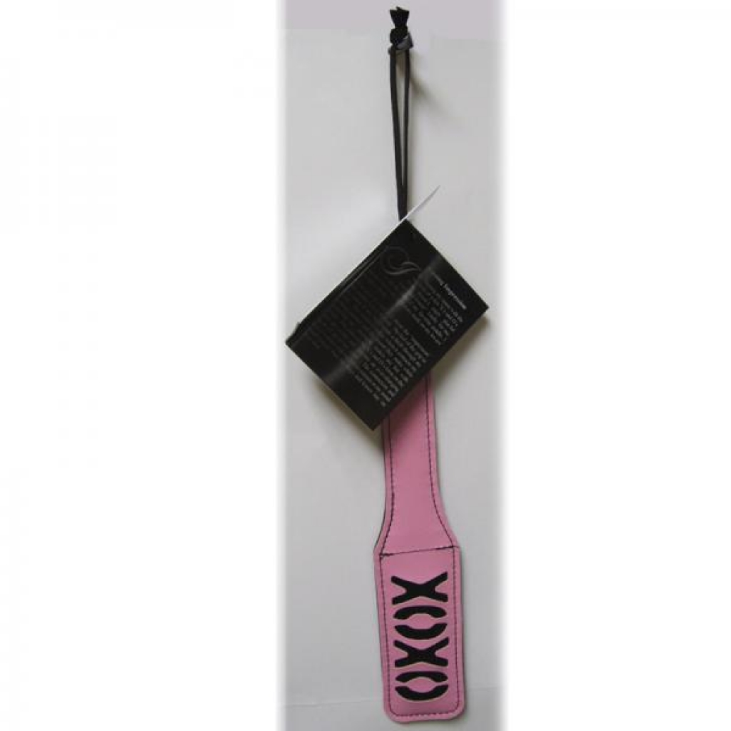 S&M XOXO Paddle - Pink