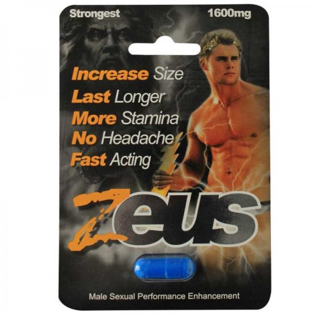 Zeus Male Supplement 1pk Open Stock - For Men