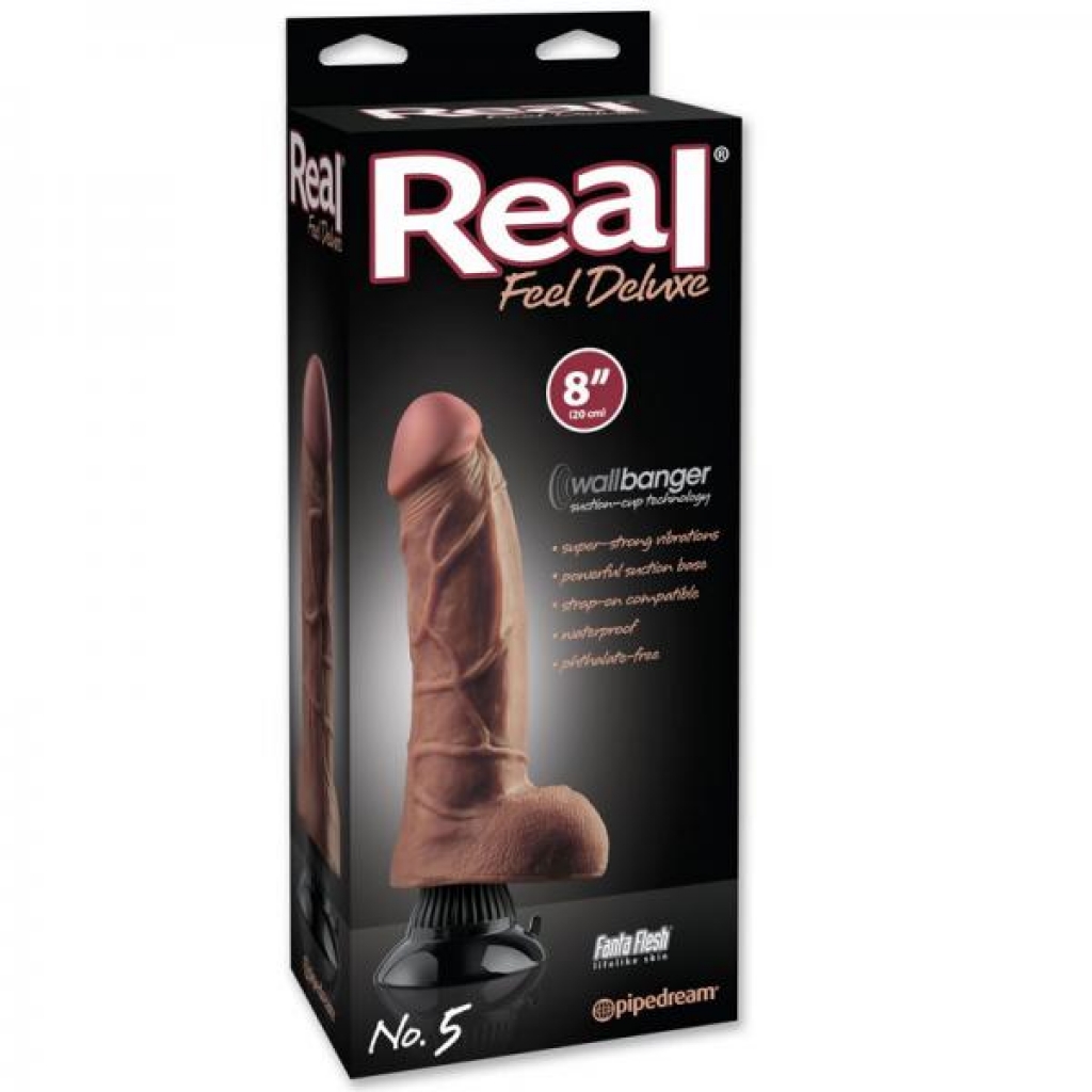 Real Feel Deluxe #5 - Waterproof Brown Vibe