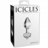 Icicles No. 44 Clear Butt Plug - Handcrafted Elegance