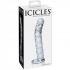 Icicles No. 60 Glass G-Spot Dong - Clear