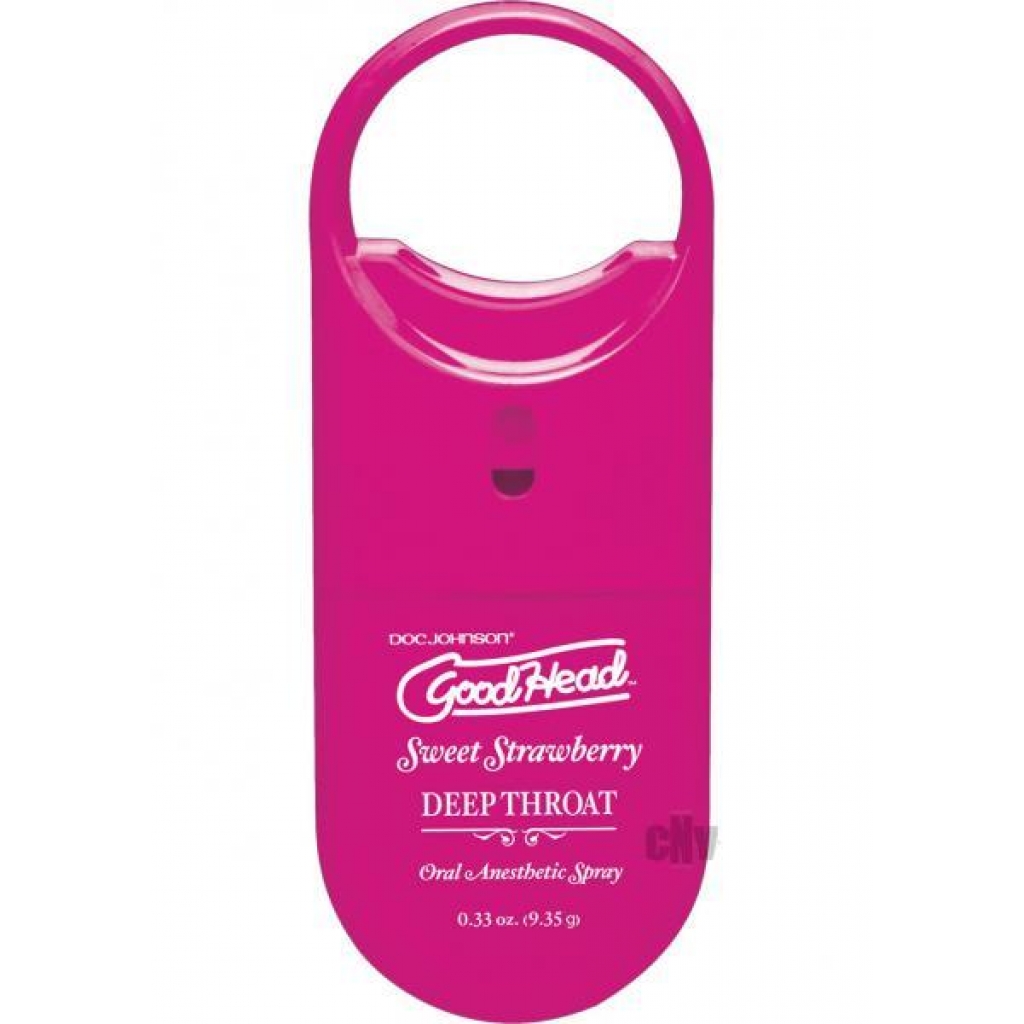 Goodhead Deep Throat To Go - Strawberry Spray