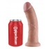 King Cock 8-Inch Realistic Dildo - Beige