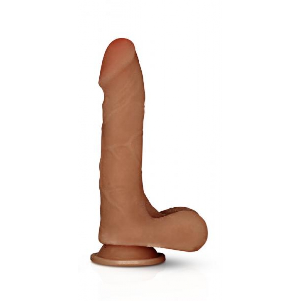 X5 Grinder Realistic Dildo - Brown Ecstasy