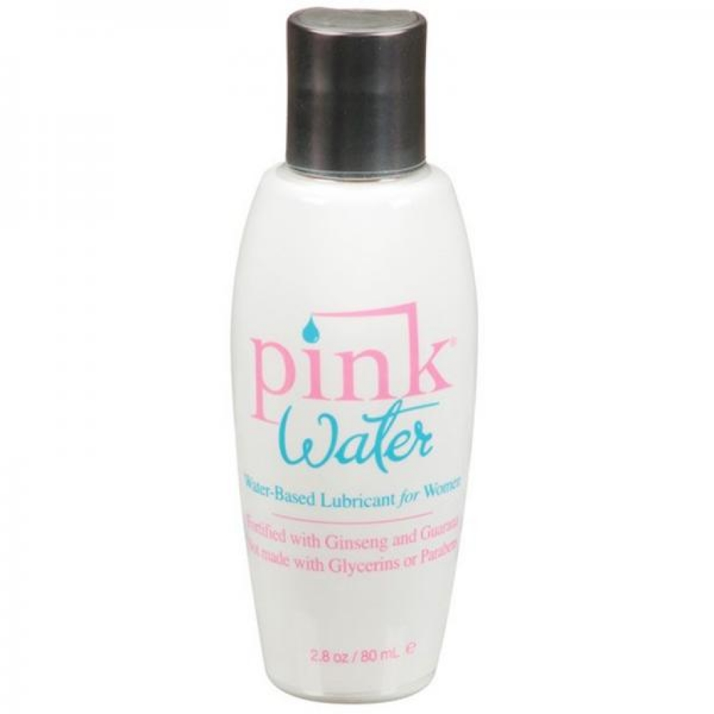 Pink Water Based Lubricant - 2.8oz Bottle for Women