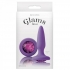 Glams Mini Butt Plug with Purple Gem