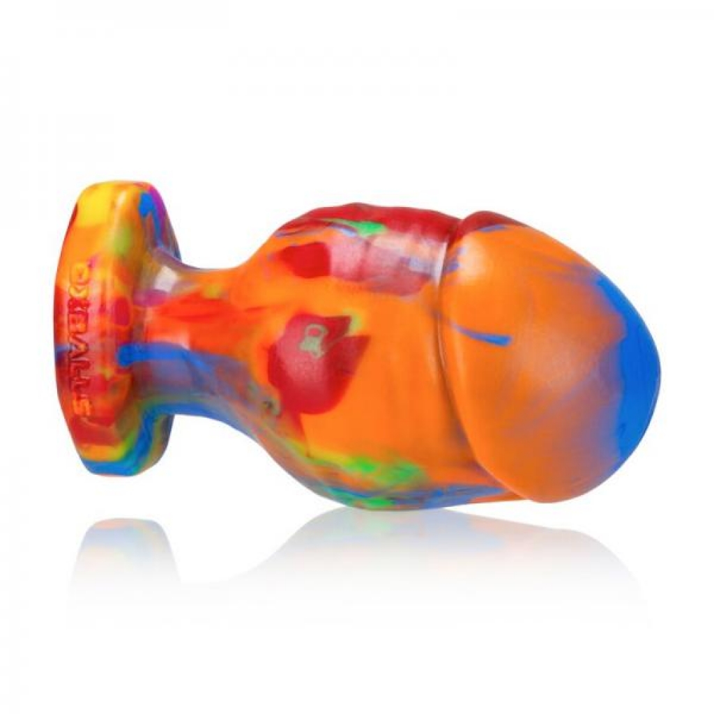 Oxballs Honcho-3 Large Rainbow Silicone Buttplug