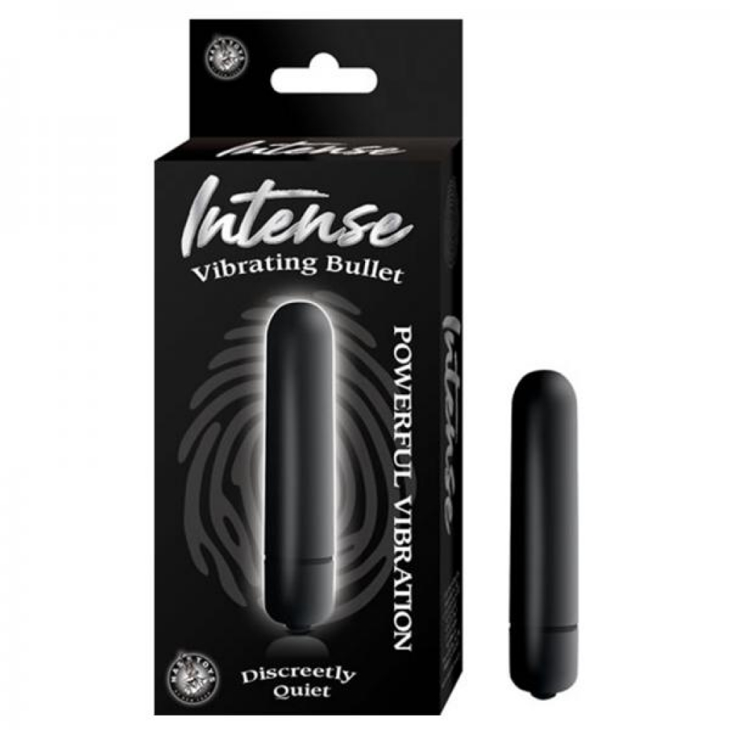 Intense Vibrating Bullet Black - Bullet Vibrators