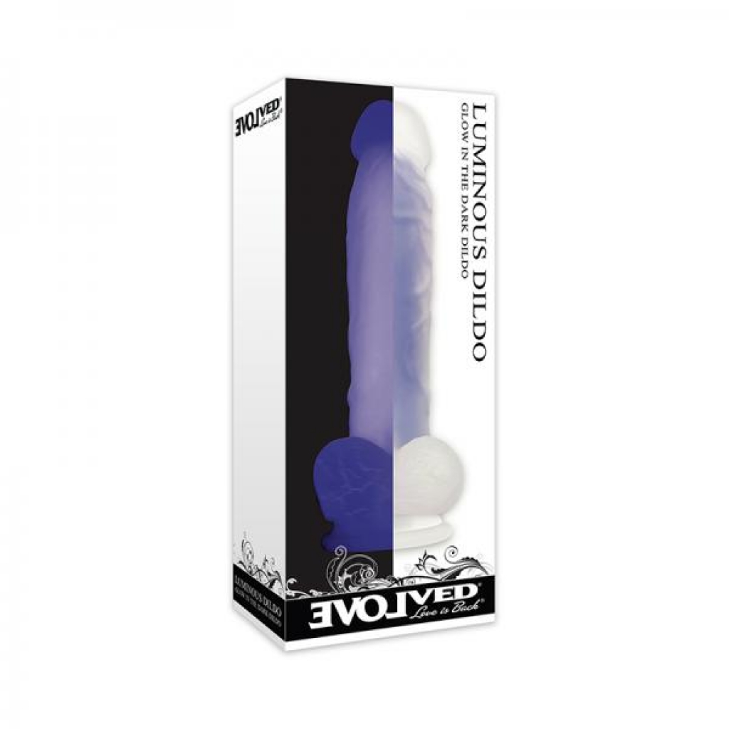 Evolved Luminous Dildo - Purple