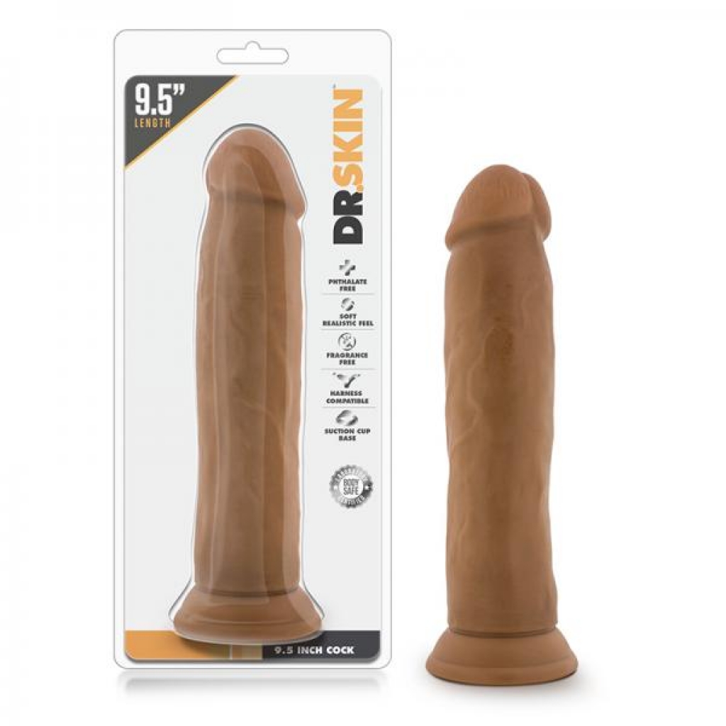 Dr. Skin 9.5 Inch Cock - Mocha