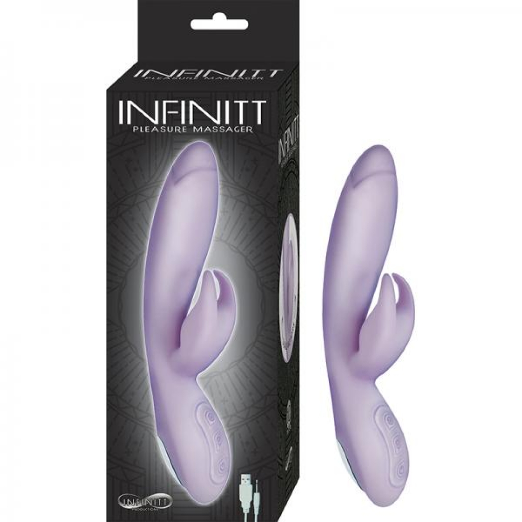 Infinitt Pleasure Massager - Dual Motor & Waterproof Lavender