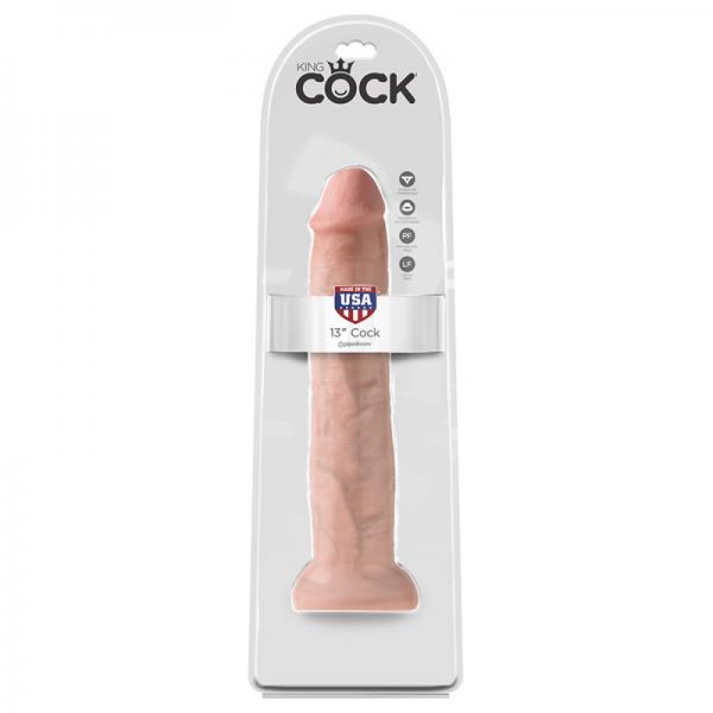 King Cock 13-Inch Dong - Flesh